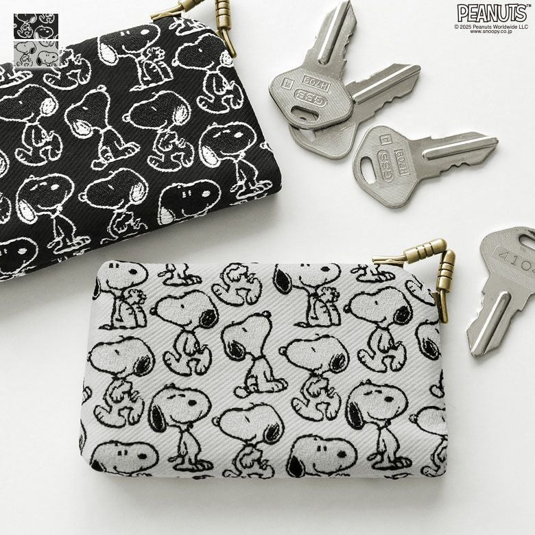 【在庫商品】がま口キーケース【PEANUTS_25AW(JQ)】