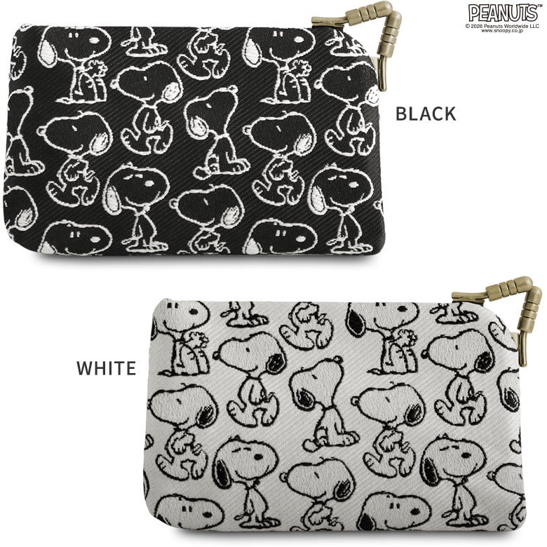 【在庫商品】がま口キーケース【PEANUTS_25AW(JQ)】