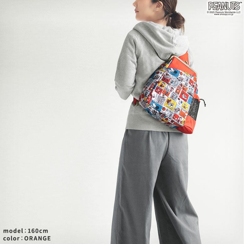 がま口スエヒロスリングバッグ ※がまろっく付き【PEANUTS_25AW(COMIC)】