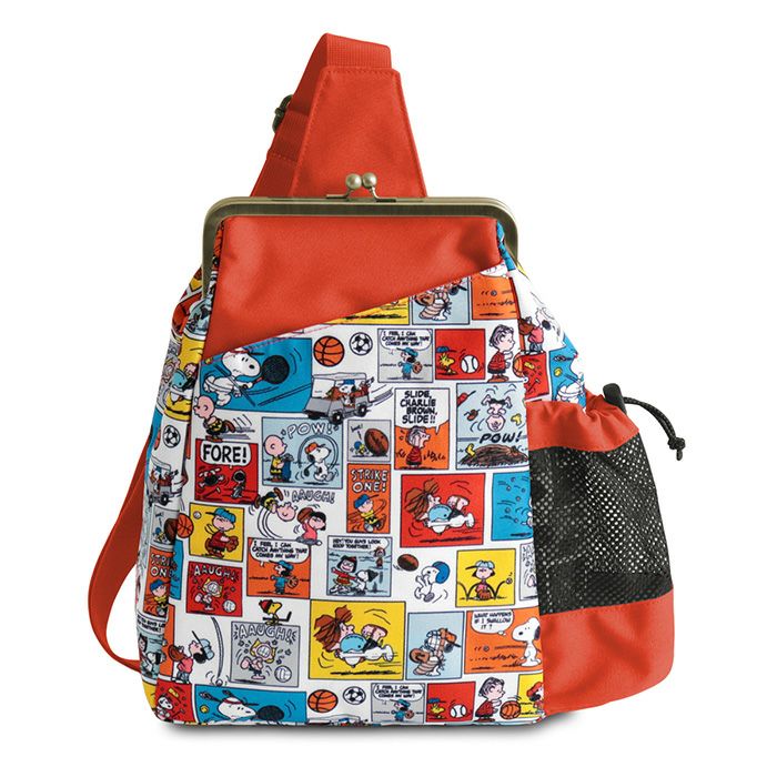 がま口スエヒロスリングバッグ ※がまろっく付き【PEANUTS_25AW(COMIC)】