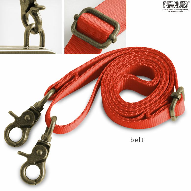 がま口レイヤードショルダーバッグ【PEANUTS_25AW(COMIC)】