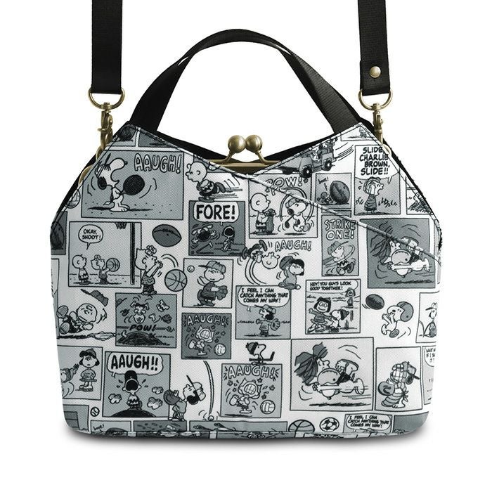 がま口レイヤードショルダーバッグ【PEANUTS_25AW(COMIC)】