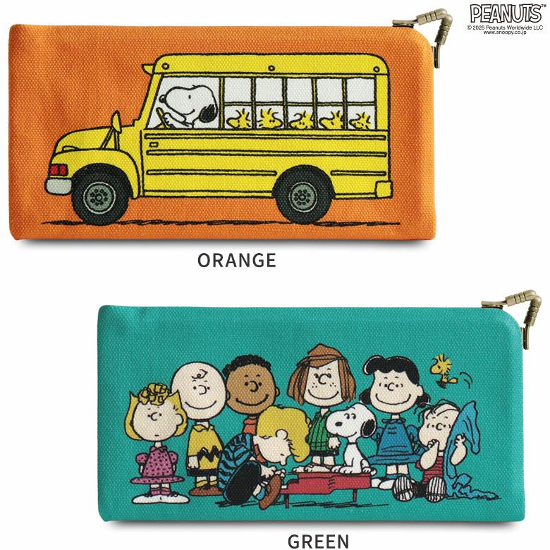 天溝がま口ウォレット（ロング）【PEANUTS_25AW(FRIENDS)】
