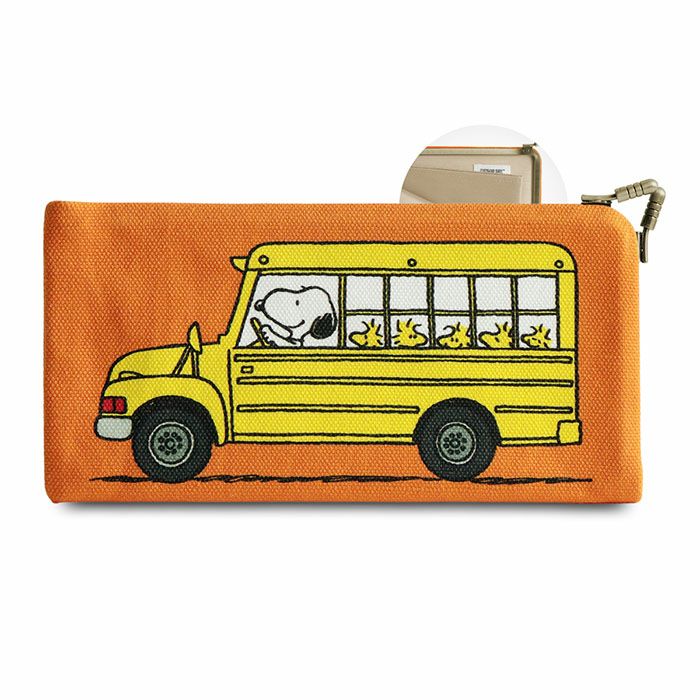 天溝がま口ウォレット（ロング）【PEANUTS_25AW(FRIENDS)】