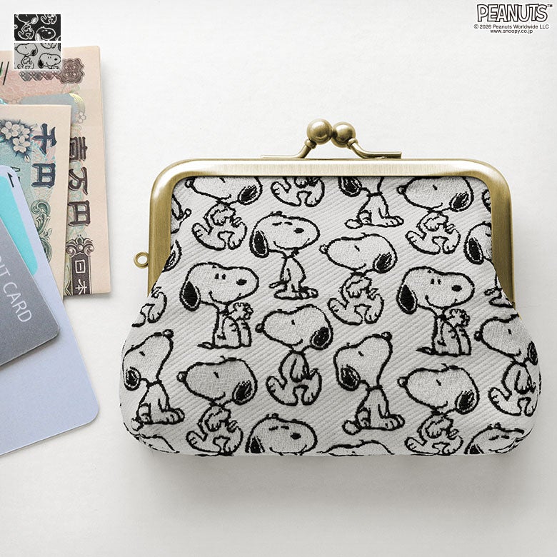 3.5寸がま口コインケース＋（プラス）【PEANUTS_25AW(JQ)】