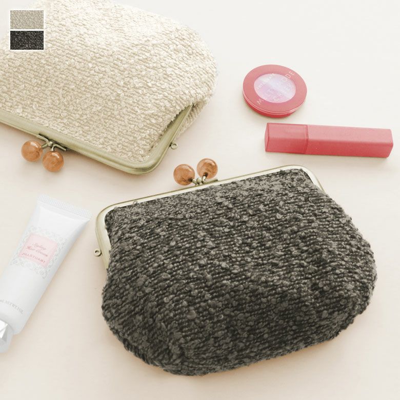 5寸がま口スッキリポーチ【moco2】