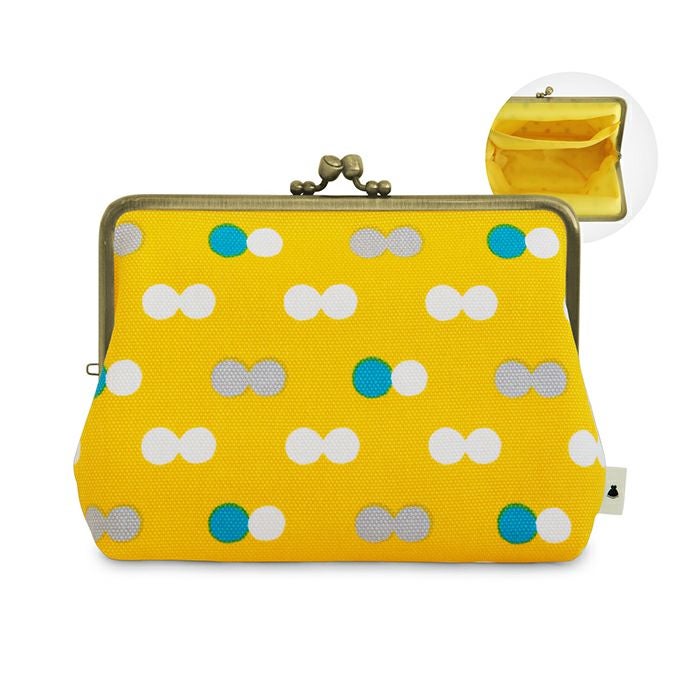 がま口KAKU型ポーチ【彩りアソート】