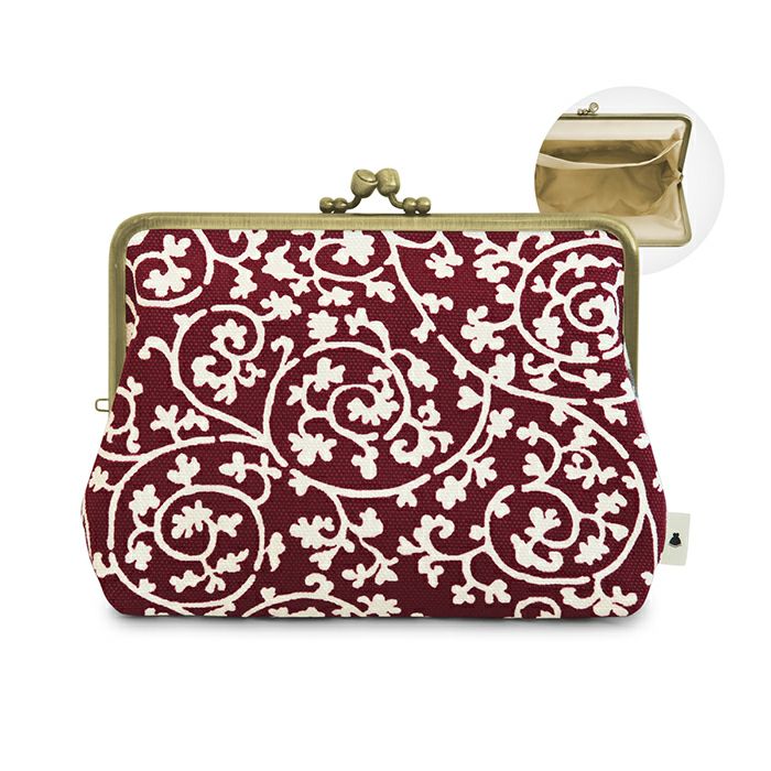 がま口KAKU型ポーチ【彩りアソート】