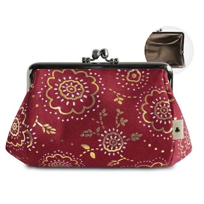 TAWARA型4.5寸がま口コスメポーチ【彩りアソート】