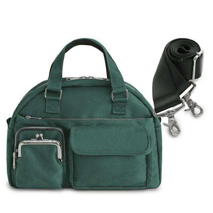 がま口ラウンドバッグマルチポッケ【Sarei NEUTRA】