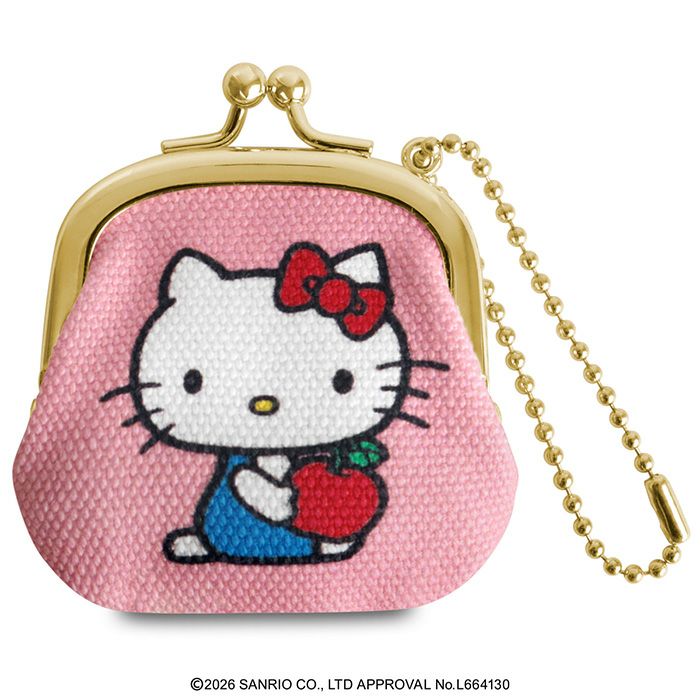 1.7寸ミニがま口チャーム【HELLO KITTY70's】
