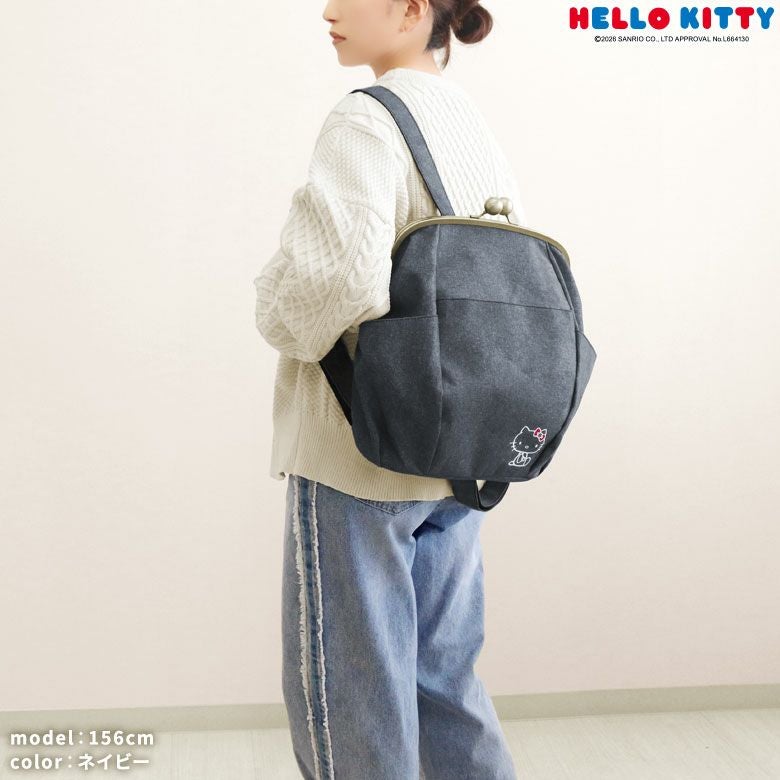 がまぽちゃリュック【HELLO KITTY70's】