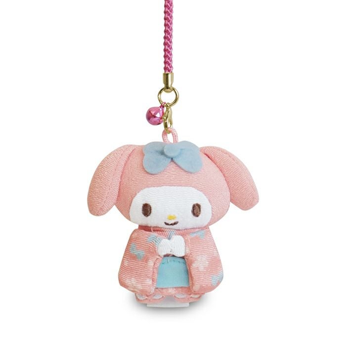 きもの根付けストラップ【マイメロディ＆クロミ】