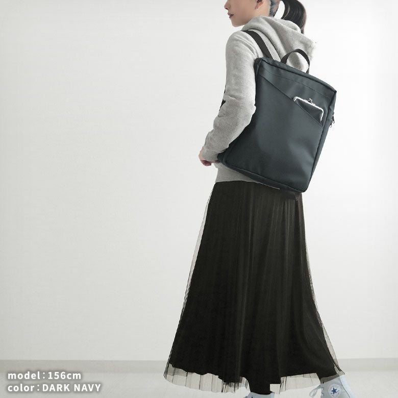 AYANOKOJI Sarei あやの小路 がま口スマートリュック【Sarei デューロン】