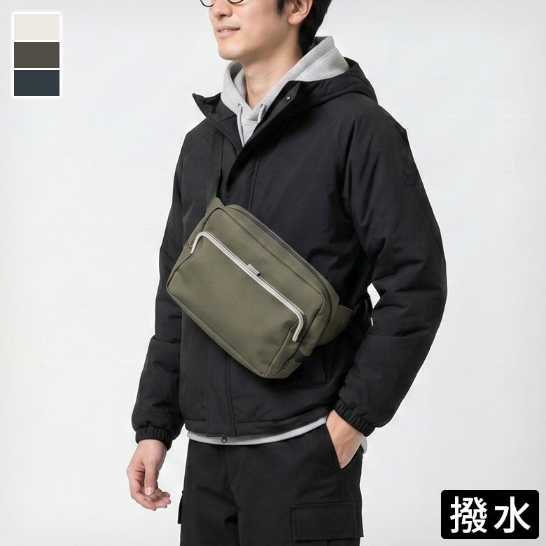 AYANOKOJI Sarei あやの小路 がま口スクエアウエストバッグ【Sarei デューロン】