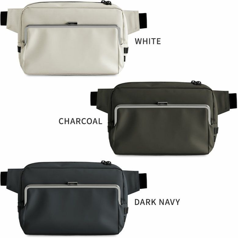 AYANOKOJI Sarei あやの小路 がま口スクエアウエストバッグ【Sarei デューロン】