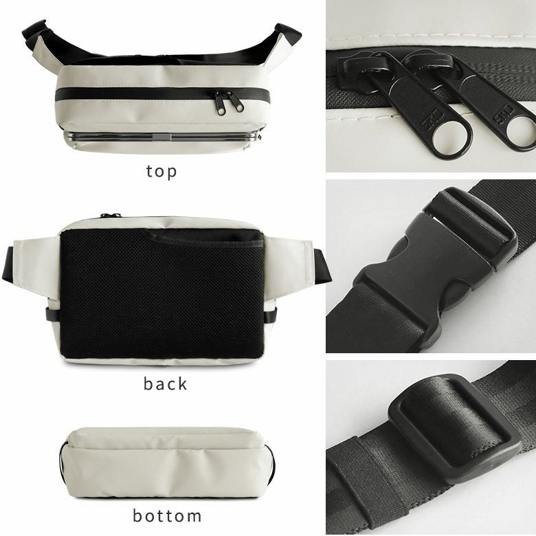 AYANOKOJI Sarei あやの小路 がま口スクエアウエストバッグ【Sarei デューロン】