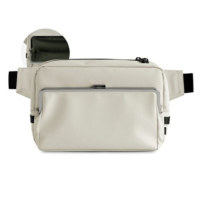 AYANOKOJI Sarei あやの小路 がま口スクエアウエストバッグ【Sarei デューロン】