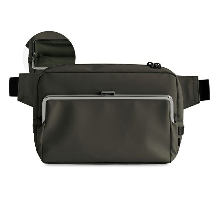 AYANOKOJI Sarei あやの小路 がま口スクエアウエストバッグ【Sarei デューロン】