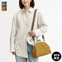 AYANOKOJI あやの小路 大玉がま口ポシェット【Sueddy】WEB限定 メインイメージ