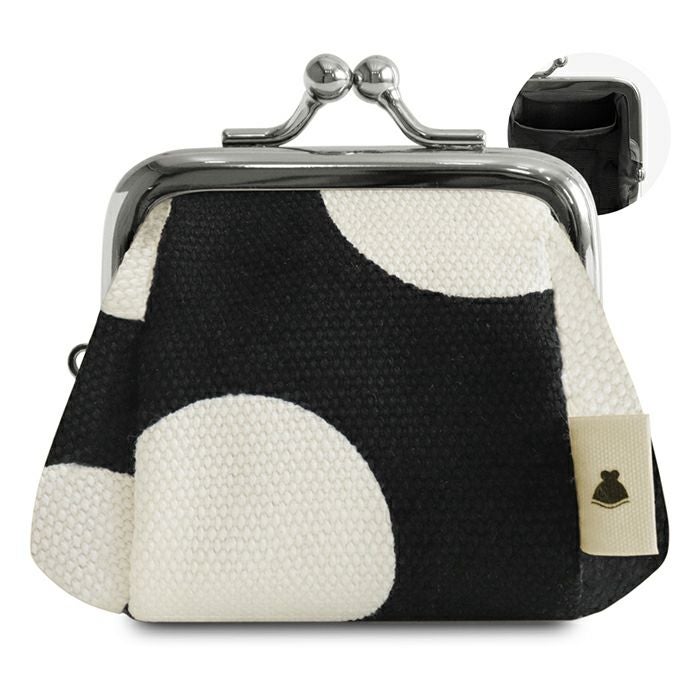 TAWARA型がま口コスメポーチ（極小）【帆布・綿布（アソート）】