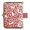 AYANOKOJI あやの小路 ブックカバー500P用　ねこ唐草 ピンク
