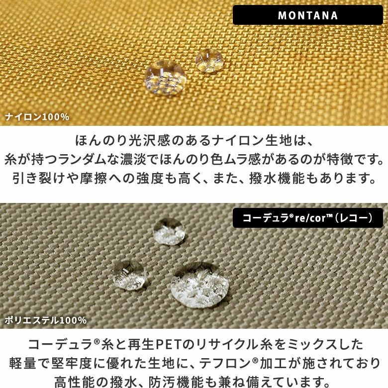 縦型がま口キーコインケース【Sarei コーデュラ(R) re/cor(TM)（コーデュラレコー）・MONTANA（N）】