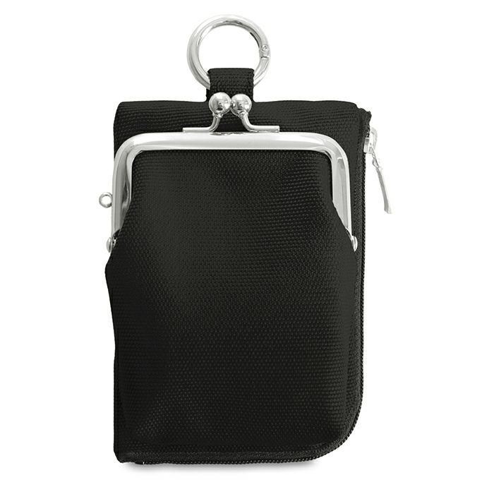 縦型がま口キーコインケース【Sarei コーデュラ(R) re/cor(TM)（コーデュラレコー）・MONTANA（N）】