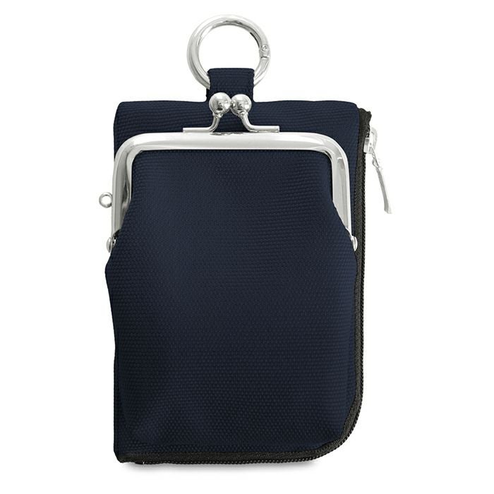 在庫商品】縦型がま口キーコインケース【Sarei コーデュラ(R) re/cor