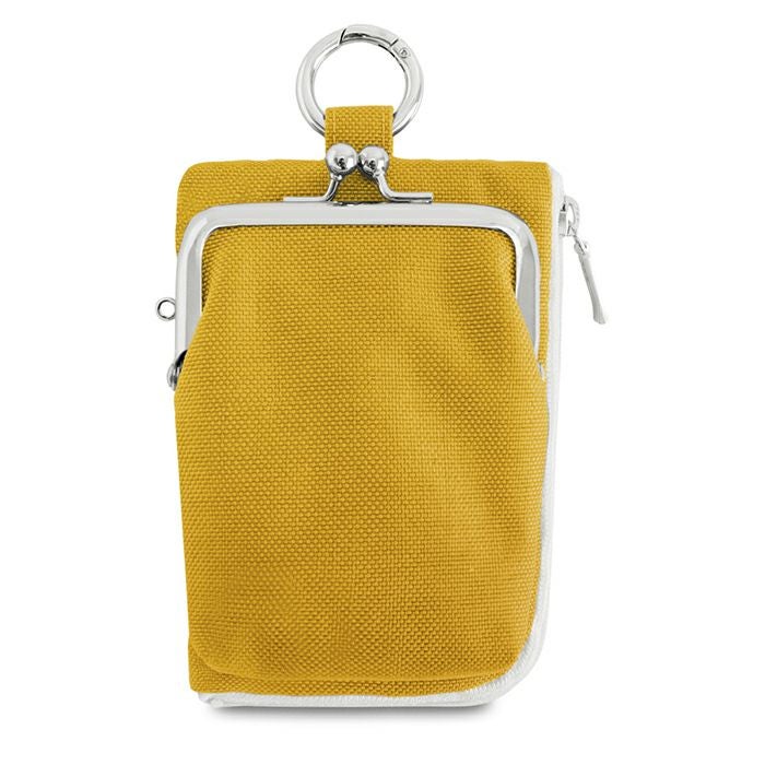 縦型がま口キーコインケース【Sarei コーデュラ(R) re/cor(TM)（コーデュラレコー）・MONTANA（N）】