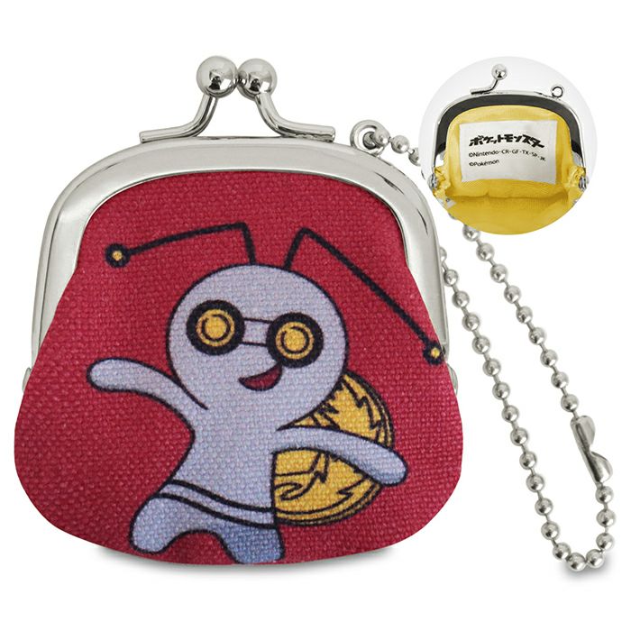 在庫商品】1.7寸ミニがま口チャーム【ポケットモンスター】[M便 1/8