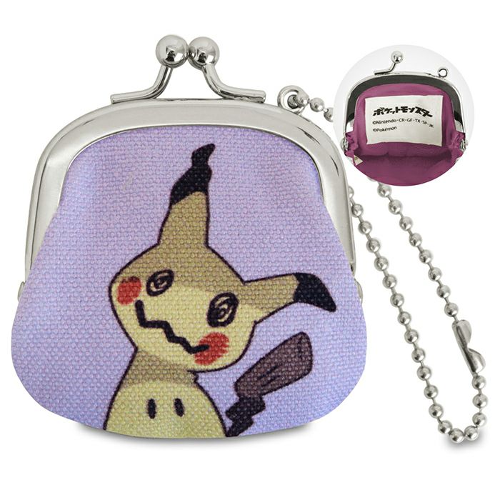 在庫商品】1.7寸ミニがま口チャーム【ポケットモンスター】[M便 1/8