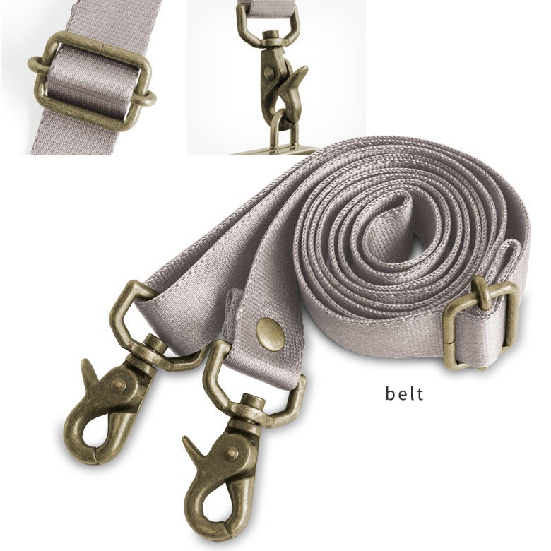 がま口手提げ＆ショルダーバッグ【フラワーリボン】