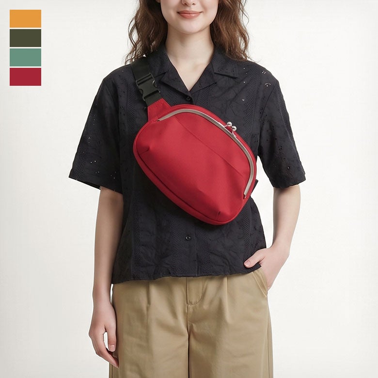 在庫商品】がま口ラウンドボディバッグ【ECO STEP】 | がま口の専門店