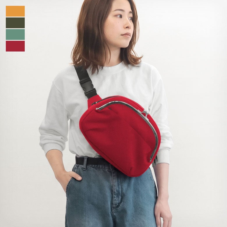 がま口ラウンドボディバッグ【ECO STEP】メイン