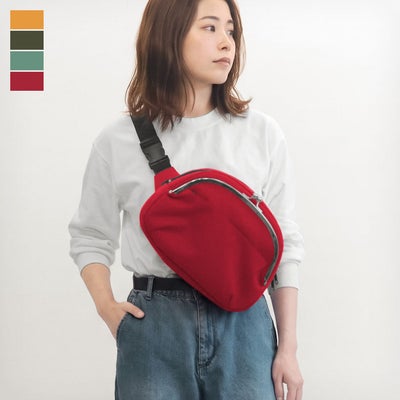 がま口ラウンドボディバッグ【ECO STEP】メイン