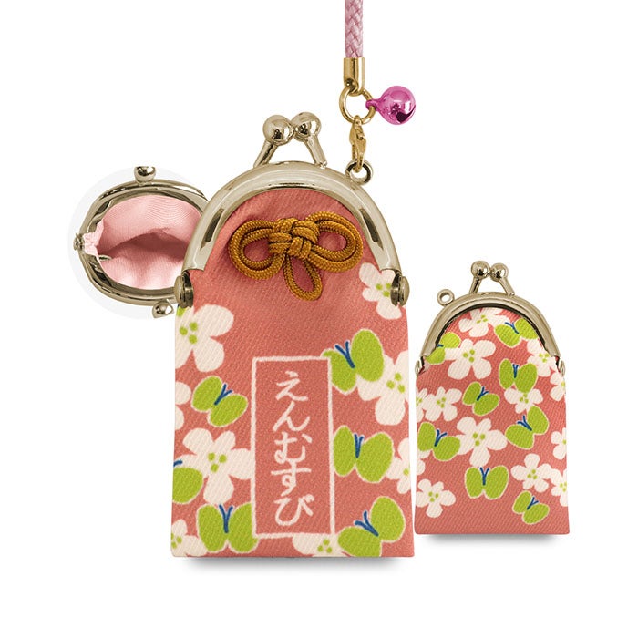 【在庫商品】がま口むすびストラップ【縁起物】 [M便 1/10] えんむすび