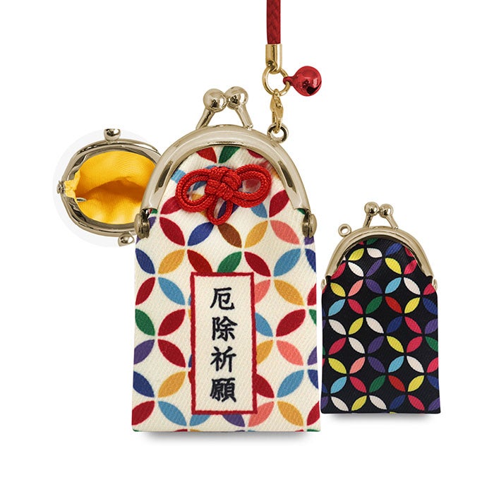 【在庫商品】がま口むすびストラップ【縁起物】 [M便 1/10] 厄除け