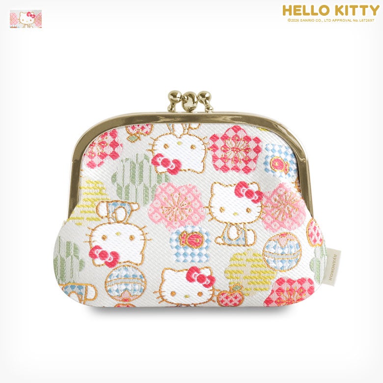 【在庫商品】三枚口財布【HELLO KITTYジャガード】 [M便 1/3] メイン画像