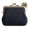 3.5寸がま口コインケース＋（プラス）※旧仕様（口金AG）【帆布・綿布・デニム（アソート）】