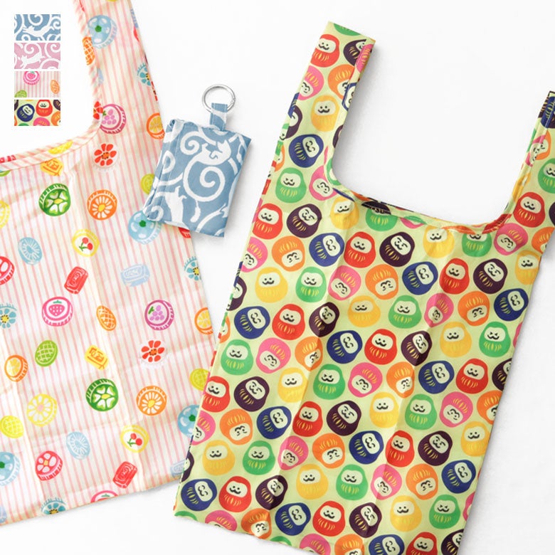 【在庫商品】カラビナ付きエコバッグ メインイメージ