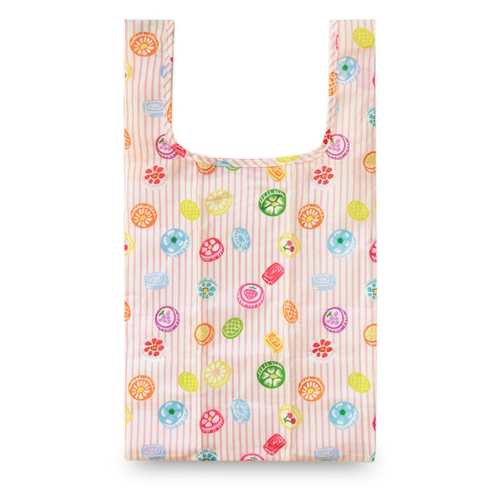 【在庫商品】カラビナ付きエコバッグ 飴