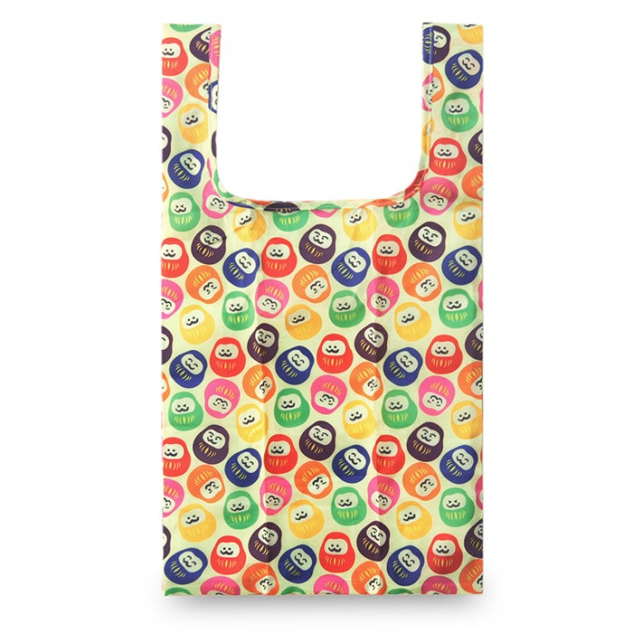 【在庫商品】カラビナ付きエコバッグ だるま